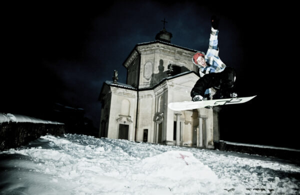 Snowboard al Sacro Monte di Varese con Giorgio Ciancaleoni_Burton snowboards