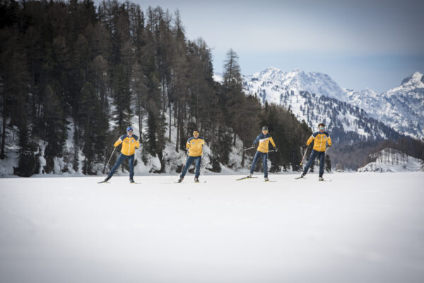 Langlauf nordic ski Sankt Moritz