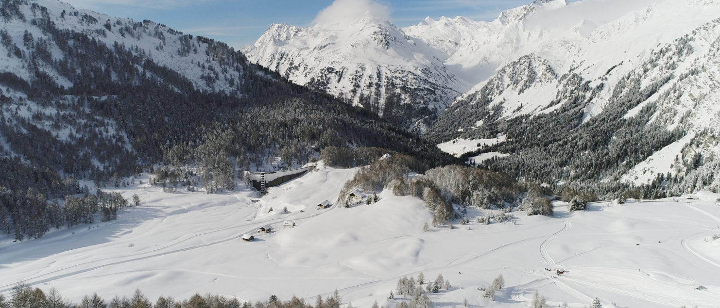 Drone a Maloja, riprese video e servizio fotografico in Svizzera.